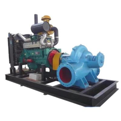 China Anti-corrosion hot sale 500l/s high flow 500l/s double suction pump centrifugal agricultural pump for irrigation for sale