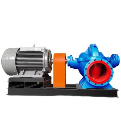 China Double Suction Anti-Corrosion S-Type Split High Power Irrigation Mining Electric Centrifugal Water Pump for sale