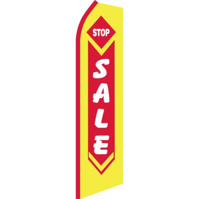 China Personalized Beach Flag Banner , Pop Up Banners Red and Yellow for sale