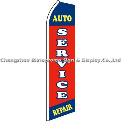 China Double Side Screen or Digital Printed Beach Flag Banner For Outdoor Event for sale