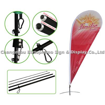 China Promotional Sports Banners Advertising Feather Flags Custom Made for sale