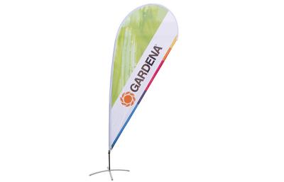 China Double Side Teardrop Advertising Flags  for sale