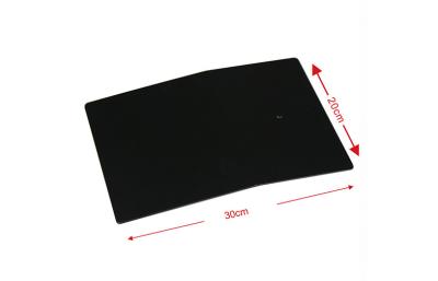 China Slim Black powder coated flag pole mounting base for Quick exhibition for sale