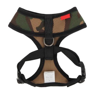 China Custom Made High Quality NO-pull DETACHED Military Tactical Training Harness Camouflage Dog Vest Harness Large for sale