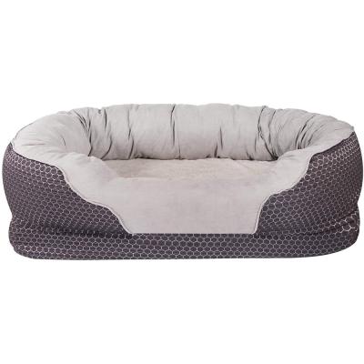 China Customized Portable Bed DETACHED S/M/L New Style Cheap Orthopedic Memory Foam Pet Sofa Dog Sleep Bed for sale