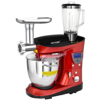 China Stand tilt head design mixer with heating function, 7L large capacity for sale