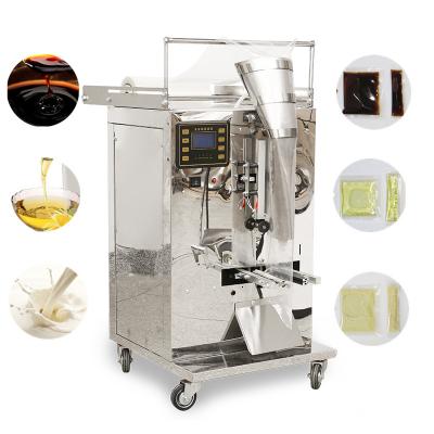 China Easy Operation Automatic Soybean Milk Coconut Juice Orange Glucose Oral Liquid Sealing And Packaging Machine for sale