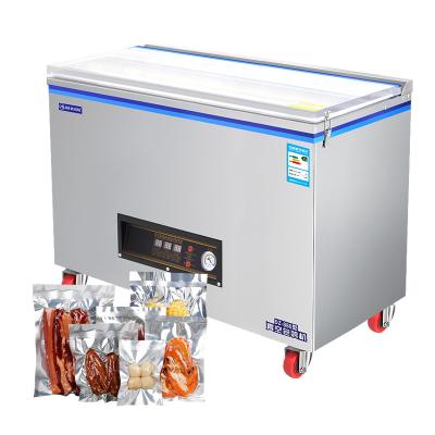 China DZ-880/PD Food Mini Semi Automatic Desktop Vacuum Sealer Vacuum Packing Machine For Food Rice Meat Fish for sale