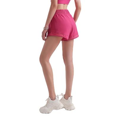 China New Outdoor Leisure Antibacterial Loose Breathable Running Sports Shorts Women Mesh Pants Warm Healthy for sale