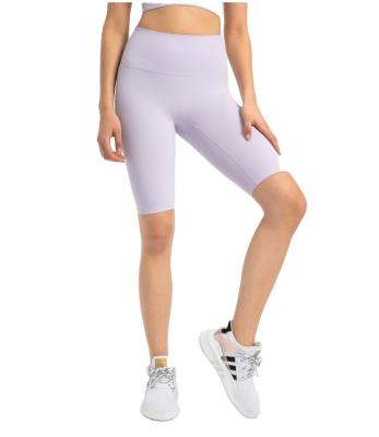 China Breathable High Waist Hip-lifting Gym Shorts Hip Fitness Quick-drying Training Yoga Women Tight-fitting Shorts for sale