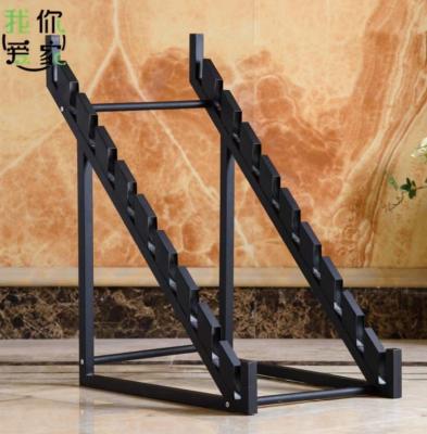 China New Technology Stone Ceramic Tile Steel Professional Manufacturing Shelf Customized Display Rack for sale