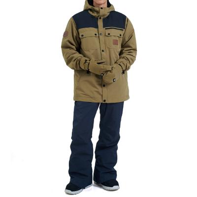 China Factory Anti-UV Customized Designs Ski Waterproof Jacket Snowboard Hoodie Winter Snow Windproof Jacket for sale