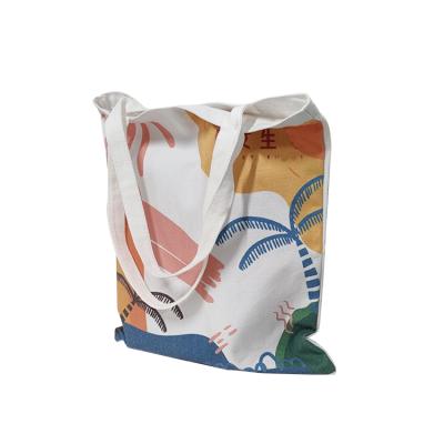 China Wholesale Eco-Friendly Printing Tote Bag Canvas Pure Cotton Custom Eco Tote Bag Accept Custom Packaging for sale