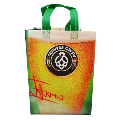 China Wholesale eco-friendly foldable high quality non woven tote bag with custom printed logo for sale