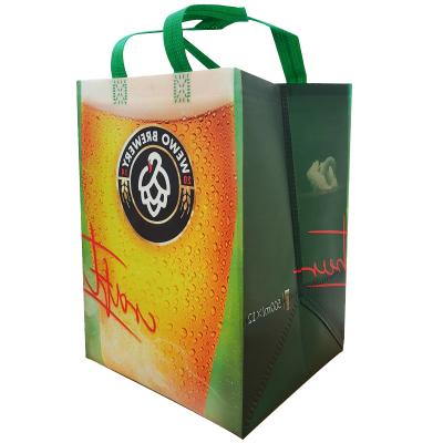 China Eco - Friendly Customized Logo Printing Promotional Color Shopping PP Nonwoven Bestselling Bag for sale