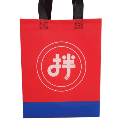 China Eco - Friendly Inexpensive Reusable Promotional Nonwoven Tote Bag Fashion Shopping Bags for sale