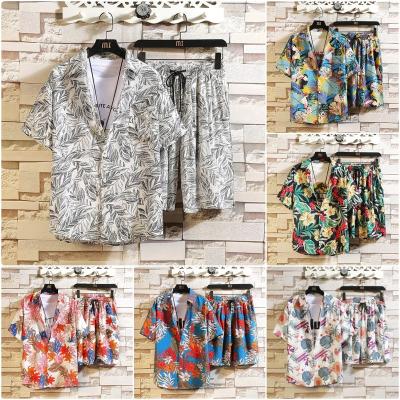 China 2022 Summer New Printing Hawaiian Beach Short Sleeve Shirt QUICK DRY Casual Suit Manufacturer Wholesale for sale