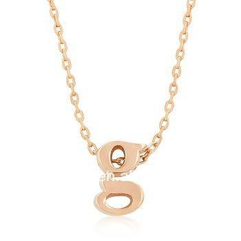 China ROSE GOLD INITIAL G pendant pendant charms for sale