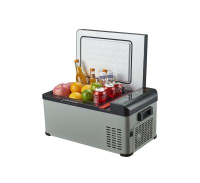 China Car/Truck/Bus/Boat/Home 17L AC 110V 240V Box Fridge Cooler Car Fridge Freezer For Outdoor for sale