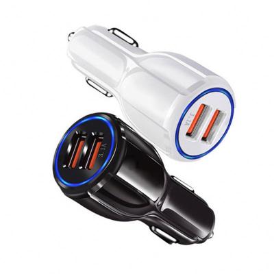 China LED Indicator Unionup 6A Car Adapter Fast Charging 6A Car Phone Chargers for sale