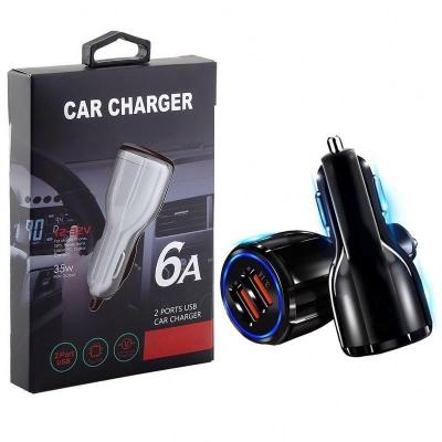 China LED Indicator Unionup Car Adapter For iPhone 6s Plus Car Charger for sale