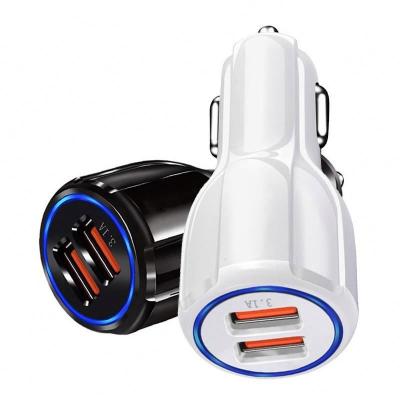 China LED Indicator Unionup Car Adapter Cargadores Para Carro Celulares for sale