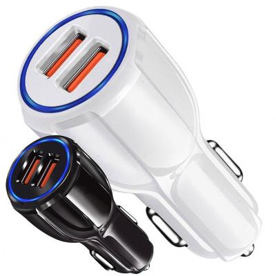 China LED Indicator Unionup Car Adapter USB Chargers for sale