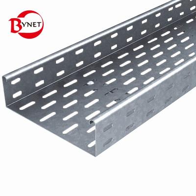 China Hot Selling Steel Perforated Cable Tray for Communication Cable Management for sale