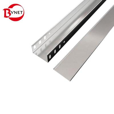 China Good quality 300mm width steel fabrication 316L stainless steel or 316 perforated cable tray for sale