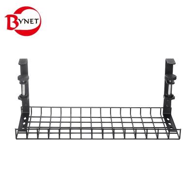 China Latest Steel Wire Mesh Cable Tray Price List Under Desk Cable Management Tray for sale