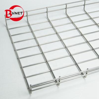 China Corrosion Resistance 304 Stainless Steel Wire Mesh Steel High Strength Cable Tray for sale