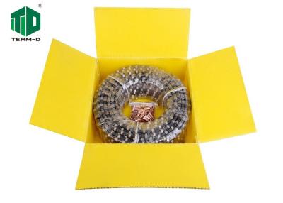 China 40 Beads Durable Diamond Wire Saw For Reinforced Concrete , Rock,Granite And Marble Block for sale