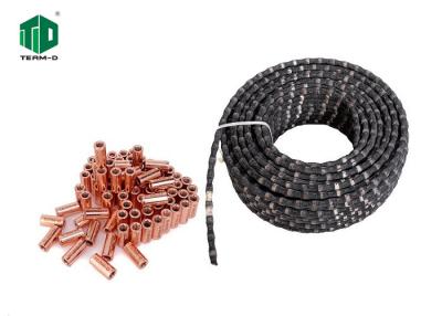 China Sintered Beads Diamond Wire Saw For High Powered Wire Saw Machine for sale