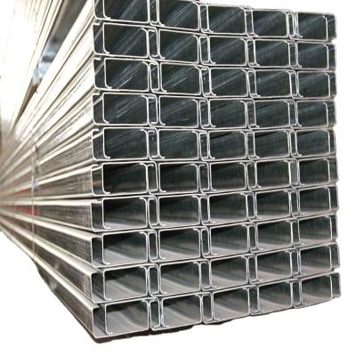 China Roof C Channel Window Hot Dipped Galvanized Steel Profile for sale