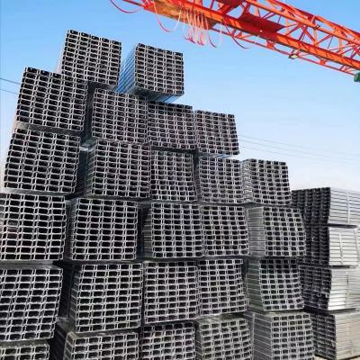 China Roofing Pre Galvanized Steel C Channel Profile for sale