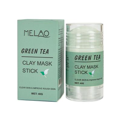 China Cheap Hot Sale Pore Remover Mud Film Solid Cleansing Clay Mask Stick Green Tea for sale