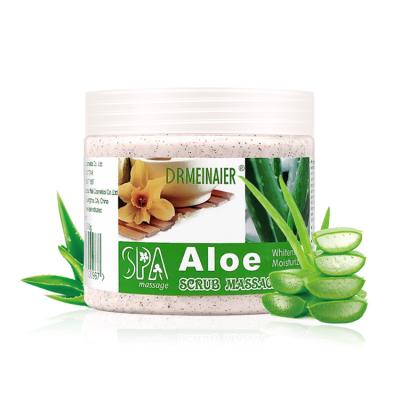 China Premium Aloe Vera Body Quality Exfoliating Exfoliator 500g Moisturizing Peeling Scrub for sale