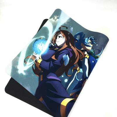 China Custom Made Eco-friendly Neoprene Rubber Gamer Upholster Desktop Gaming Mat Waterproof Mouse Pad Computer Mouse Pad for sale