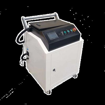 China Luyue 100W Metal Rust Removal Machine Fiber Laser Cleaning Machine for sale