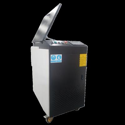 China Luyue 200W fiber laser cleaning machine metal machine for metal rust removal for sale