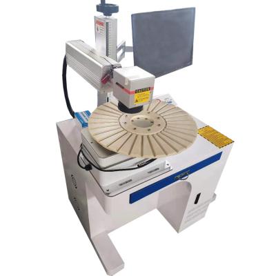 China Laser Marking Mopa Fiber Laser Marking Machine 20W 30W Raycus Rotary Pen for sale