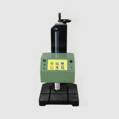 China Metal Material CNC Desktop Rotary Pneumatic Spotting Machine for sale