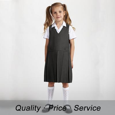 China JP-SU-K7 Professional Primary Dress School Uniform Dress For Girls Hot Sale OEM Service for sale