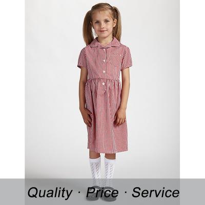 China SU-K22 Dress School Uniform Dress For Girls Cute Kids Dress Design for sale