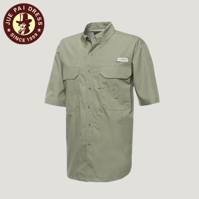 China Quick Dry Safari Sportswear Anti-pilling Shirts Outdoor Shirts Men for sale