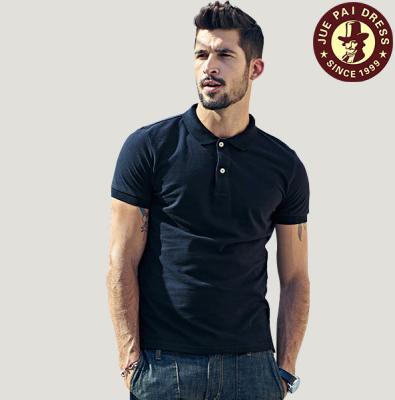 China Anti-pilling Fashion Polo Shirt For Men T-shirts, 100% Cotton Casual Polo Shirt Customized High Quality for sale