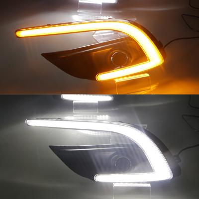 China ABS+LED Daytime Running Lights Fog DRL Lamp Cover Headlight 12V Daylight Car-styling For Mazda 3 Mazda3 Axela 2017 2018 for sale