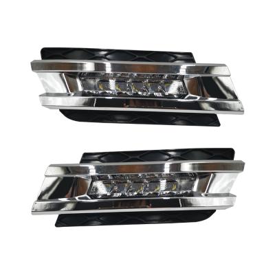 China ABS+LED Daytime Running Light For Mercedes Benz X164 GL320 GL350 GL450 2006 - 2009 DRL Waterproof ABS 12V Fog Lamp Decoration for sale