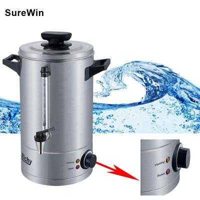 China Keep Hot Stainless Steel Electric Urn Richy Automatic Shut-Off and Keep-Warm Features Hot Water Boiler Restoration Drinking for Hotel for sale