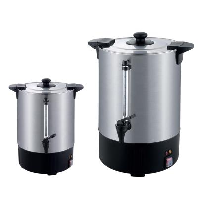 China Keep Hot Large Capacity Double Wall Stainless Steel Coffee Urn Electric Water Urn Cattle For Kitchen Hotel School for sale